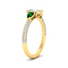 Load image into Gallery viewer, emerald-pear-accented-3-row-pear-shaped-engagement-ring-in-yellow-gold-FD9982PERGEMGRANGLE3-NL-YG