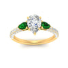 Load image into Gallery viewer, emerald-pear-accented-3-row-pear-shaped-engagement-ring-in-yellow-gold-FD9982PERGEMGRANGLE3-NL-YG