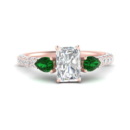 emerald-pear-accented-3-row-radiant-cut-engagement-ring-in-rose-gold-FD9982RARGEMGRANGLE3-NL-RG