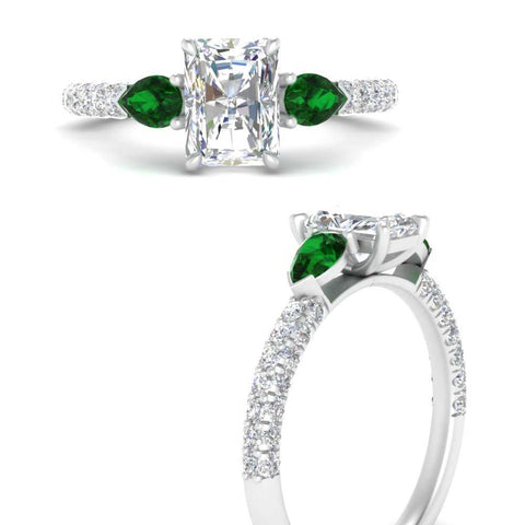 emerald-pear-accented-3-row-radiant-cut-engagement-ring-in-white-gold-FD9982RARGEMGRANGLE3-NL-WG