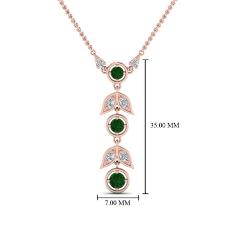 fdpd8598/emerald-petal-diamond-drop-necklace-in-fdpd8598-fancy-nl-rg