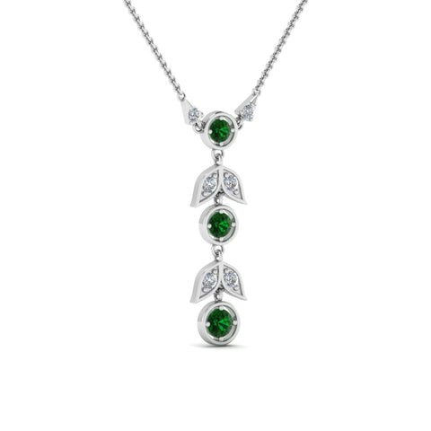 emerald-petal-diamond-drop-necklace-in-FDPD8598GEMGRANGLE2-NL-WG