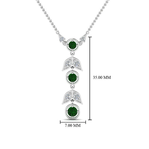 emerald-petal-diamond-drop-necklace-in-FDPD8598GEMGRANGLE2-NL-WG