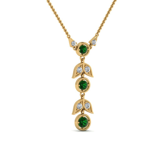 emerald-petal-diamond-drop-necklace-in-FDPD8598GEMGRANGLE2-NL-YG