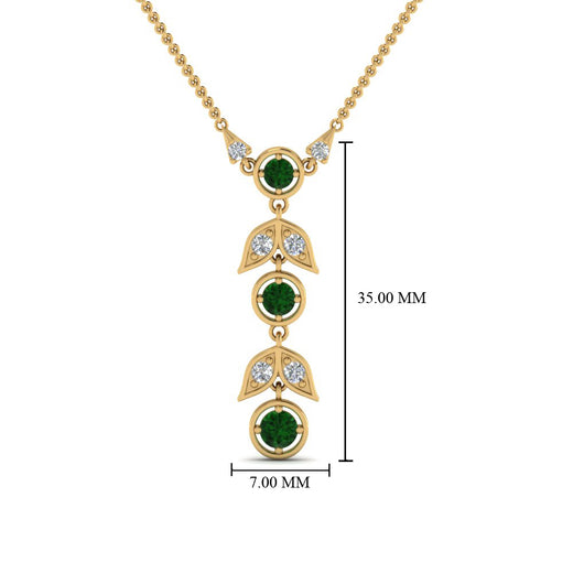 emerald-petal-diamond-drop-necklace-in-FDPD8598GEMGRANGLE2-NL-YG
