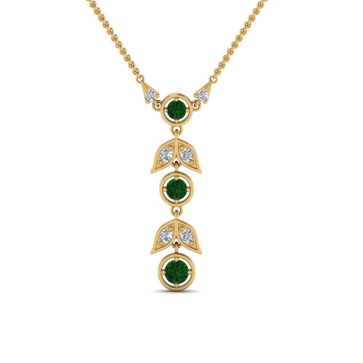 emerald-petal-diamond-drop-necklace-in-FDPD8598GEMGRANGLE2-NL-YG