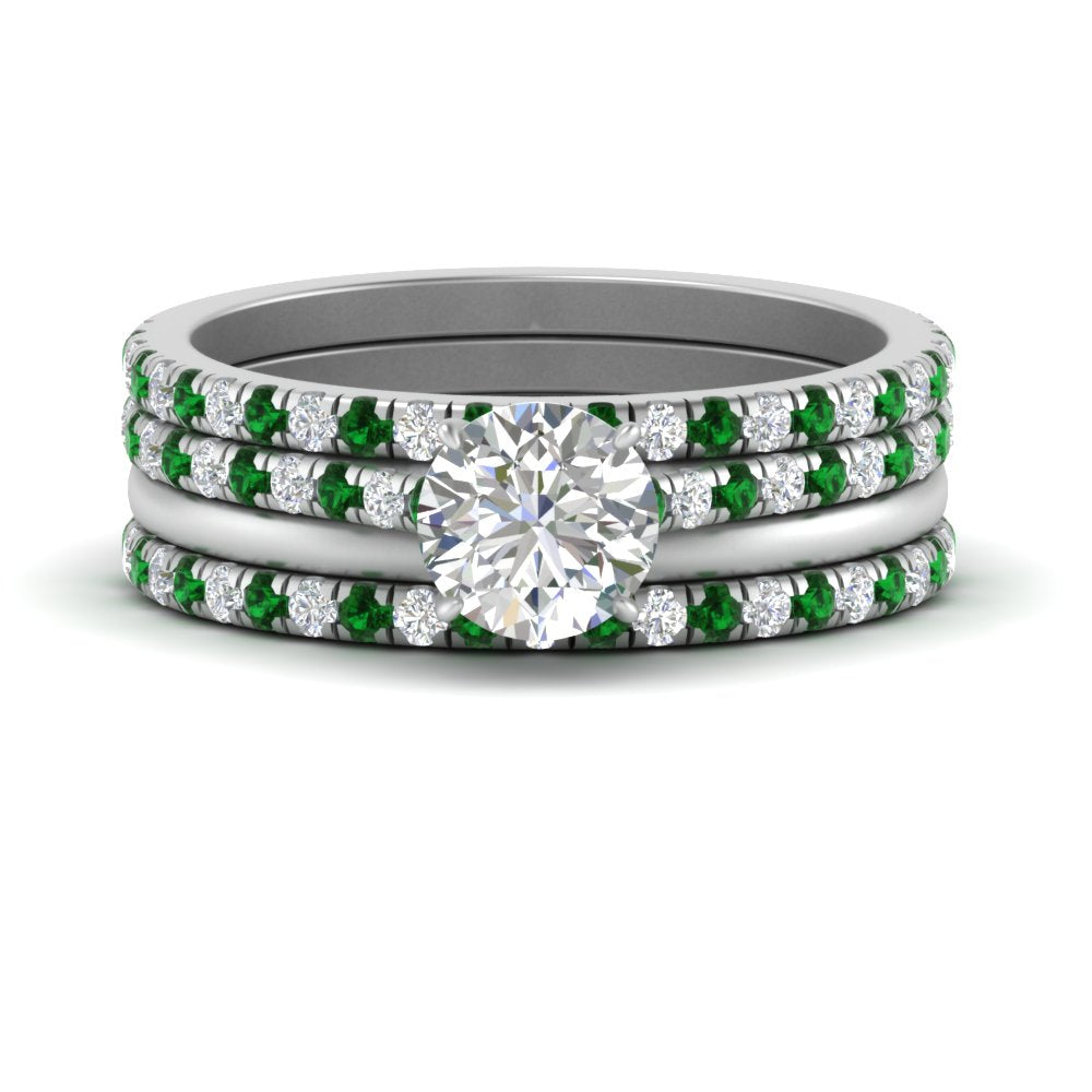 emerald-ring-with-multi-stack-band-in-FD9918ROGEMGR-NL-WG