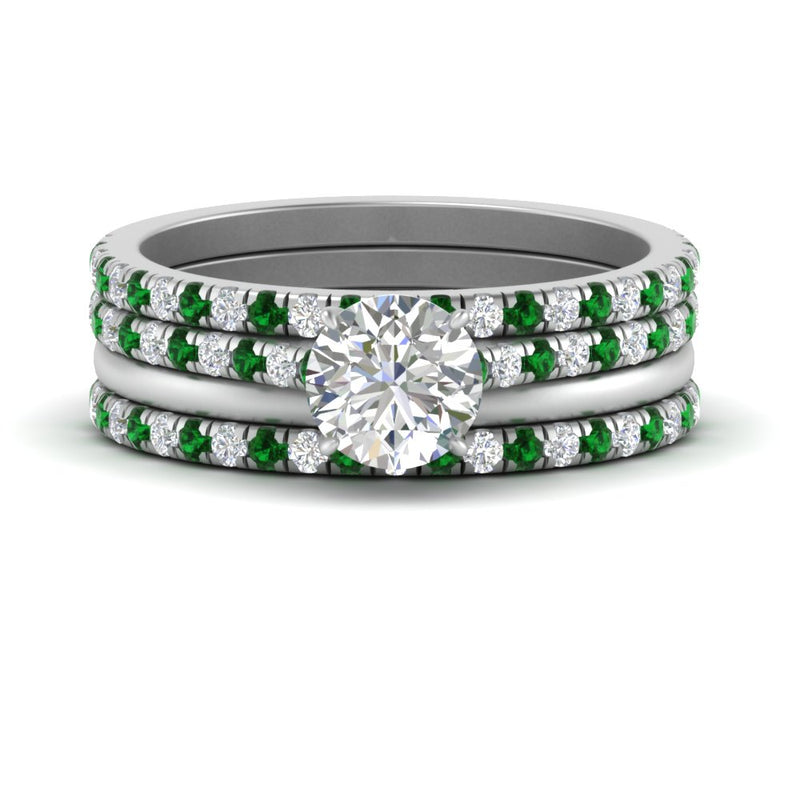 emerald-ring-with-multi-stack-band-in-FD9918ROGEMGR-NL-WG
