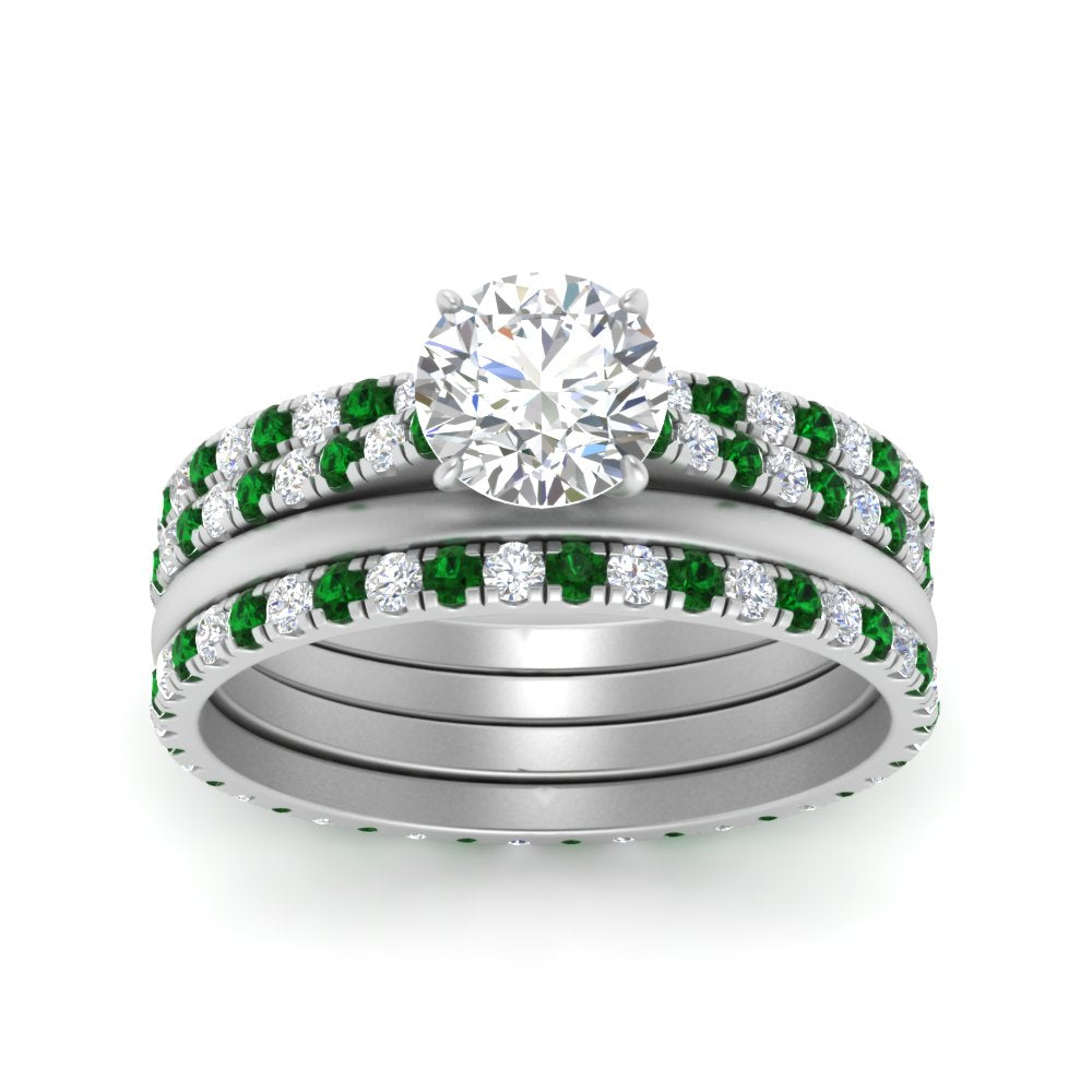 emerald-ring-with-multi-stack-band-in-FD9918ROGEMGR-NL-WG