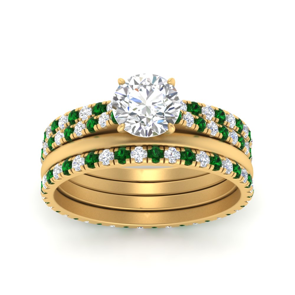 emerald-ring-with-multi-stack-band-in-FD9918ROGEMGR-NL-YG