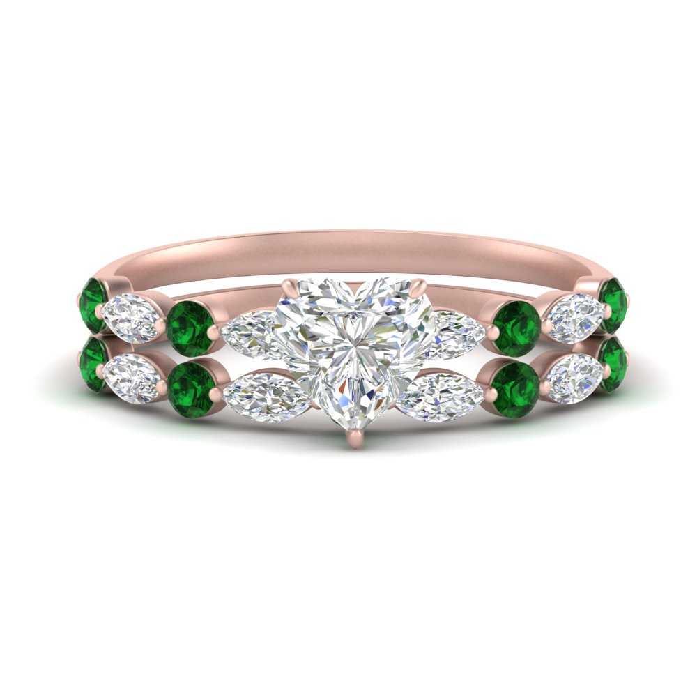 emerald-round-and-marquise-heart-bridal-wedding-rings-in-rose-gold-FD9398HT1GEMGR-NL-RG_64e1f22a-6d68-4229-ae55-d645473d2fd4.jpg?v=1756378512