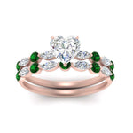 Load image into Gallery viewer, emerald-round-and-marquise-heart-bridal-wedding-rings-in-rose-gold-FD9398HT1GEMGRANGLE5-NL-RG_52dd9b45-7627-461a-84ef-ac83e0f252fc.jpg?v=1756378512
