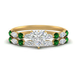 Load image into Gallery viewer, emerald-round-and-marquise-heart-bridal-wedding-rings-in-yellow-gold-FD9398HT1GEMGR-NL-YG_05ef23ee-224d-45d6-823c-477975304622.jpg?v=1756378512
