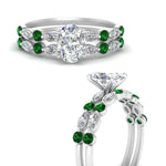 Load image into Gallery viewer, emerald-round-and-marquise-oval-bridal-wedding-rings-in-white-gold-FD9398OV1GEMGRANGLE3-NL-WG_0bf3eb4f-0948-4451-84fb-997462b1aebb.jpg?v=1756378563