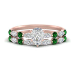 Load image into Gallery viewer, emerald-round-and-marquise-pear-bridal-wedding-rings-in-rose-gold-FD9398PE1GEMGR-NL-RG_9133fb0e-ea4e-49ed-9a32-072bcfc0e324.jpg?v=1756378588