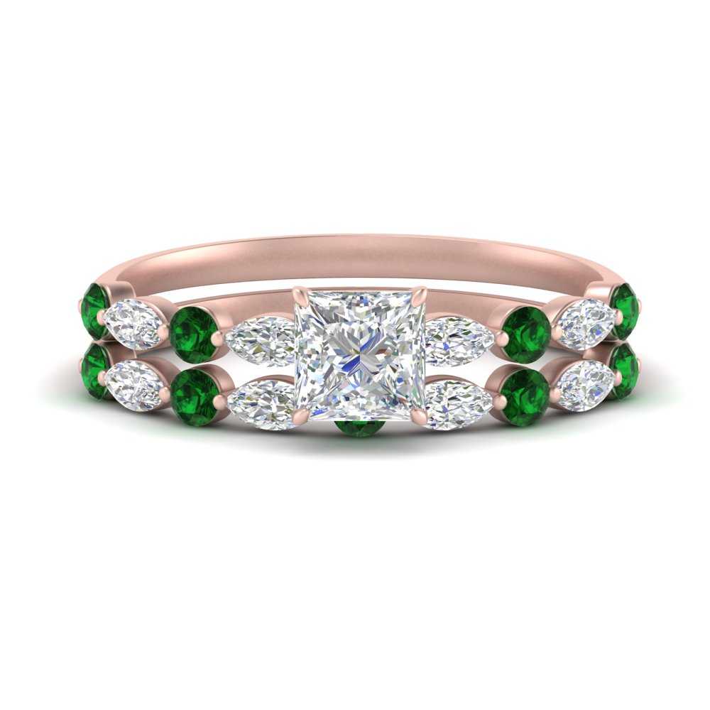 emerald-round-and-marquise-princess-cut-bridal-wedding-rings-in-rose-gold-FD9398PR1GEMGR-NL-RG.jpg?v=1756378599