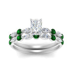 Load image into Gallery viewer, emerald-round-and-marquise-radiant-bridal-wedding-rings-in-white-gold-FD9398RA1GEMGRANGLE5-NL-WG.jpg?v=1756378624
