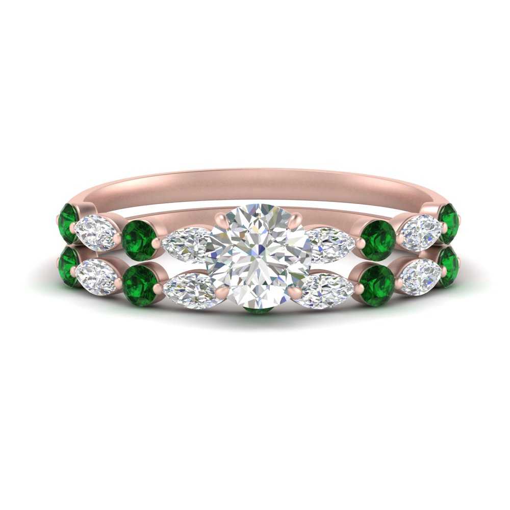 emerald-round-and-marquise-round-bridal-wedding-rings-in-rose-gold-FD9398RO1GEMGR-NL-RG.jpg?v=1756378650