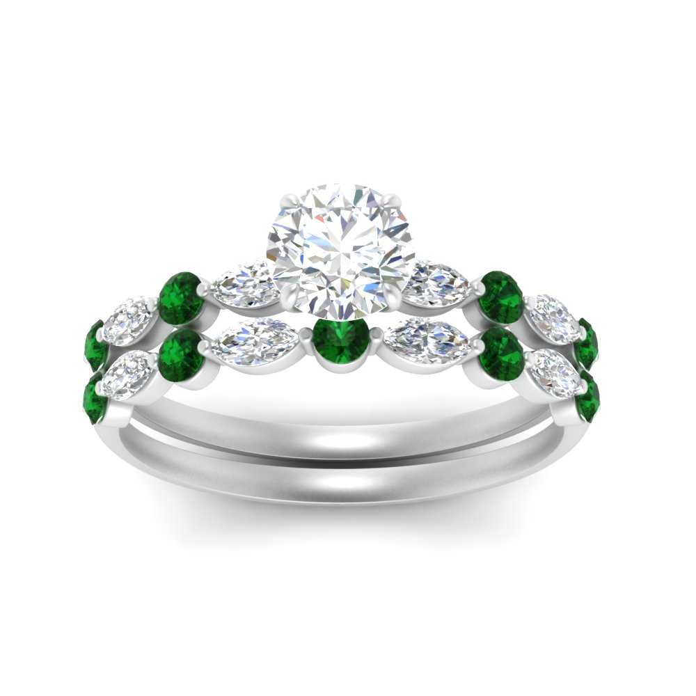 emerald-round-and-marquise-round-bridal-wedding-rings-in-white-gold-FD9398RO1GEMGRANGLE5-NL-WG.jpg?v=1756378650