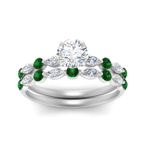 emerald-round-and-marquise-round-bridal-wedding-rings-in-white-gold-FD9398RO1GEMGRANGLE5-NL-WG.jpg?v=1756378650