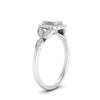 Load image into Gallery viewer, emerald-shape-lab-diamond-halo-ring-with-leaf-details-in-white-gold-FD9827EMRANGLE2-NL-WG.jpg?v=1770891203