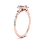 Load image into Gallery viewer, emerald-shaped-lab-diamond-baguette-accented-ring-in-rose-gold-FD10047EMRANGLE2-NL-RG