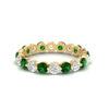 Load image into Gallery viewer, 2 Carat Round Cut Shared Prong Eternity Ring