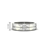 Load image into Gallery viewer, enamel-diamond-heart-wedding-bands-in-white-gold-FD11100R-NL-WG