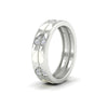 Load image into Gallery viewer, enamel-diamond-heart-wedding-bands-in-white-gold-FD11100R-NL-WG