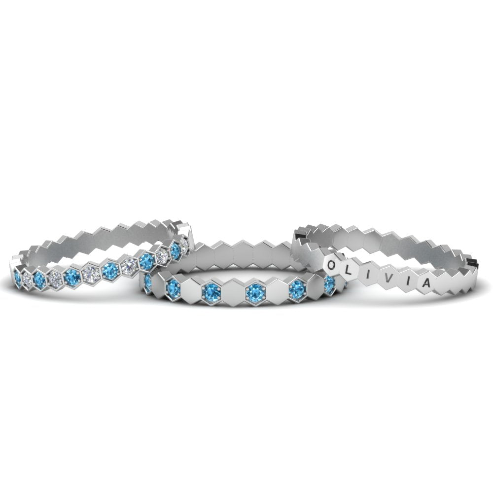 engraved-hexagon-diamond-promise-stacking-rings-with-blue-topaz-in-white-gold-FD9187GICBLTOANGLE5-NL-WG