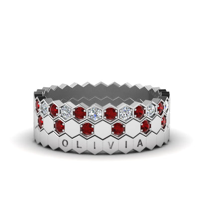 engraved-hexagon-diamond-promise-stacking-rings-in-white-gold-FD9187ANGLE5-NL-WG