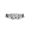 Load image into Gallery viewer, entwined-celtic-asscher-cut-love-knot-black-diamond-engagement-ring-in-white-gold-FD9306ASRGBLACK-NL-WG