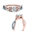 Load image into Gallery viewer, entwined-celtic-asscher-cut-love-knot-blue-topaz-engagement-ring-in-rose-gold-FD9306ASRGICBLTO-NL-RG