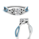 Load image into Gallery viewer, entwined-celtic-asscher-cut-love-knot-blue-topaz-engagement-ring-in-white-gold-FD9306ASRGICBLTO-NL-WG
