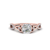 Load image into Gallery viewer, entwined-celtic-asscher-cut-love-knot-diamond-engagement-ring-in-rose-gold-FD9306ASR-NL-RG