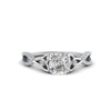 Load image into Gallery viewer, entwined-celtic-asscher-cut-love-knot-diamond-engagement-ring-in-white-gold-FD9306ASR-NL-WG