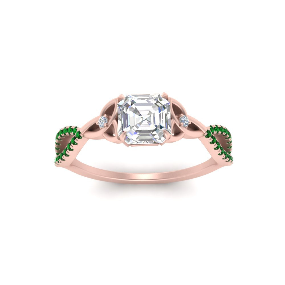 entwined-celtic-asscher-cut-love-knot-emerald-engagement-ring-in-rose-gold-FD9306ASRGEMGR-NL-RG