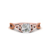 Load image into Gallery viewer, entwined-celtic-asscher-cut-love-knot-orange-sapphire-engagement-ring-in-rose-gold-FD9306ASRGSAOR-NL-RG