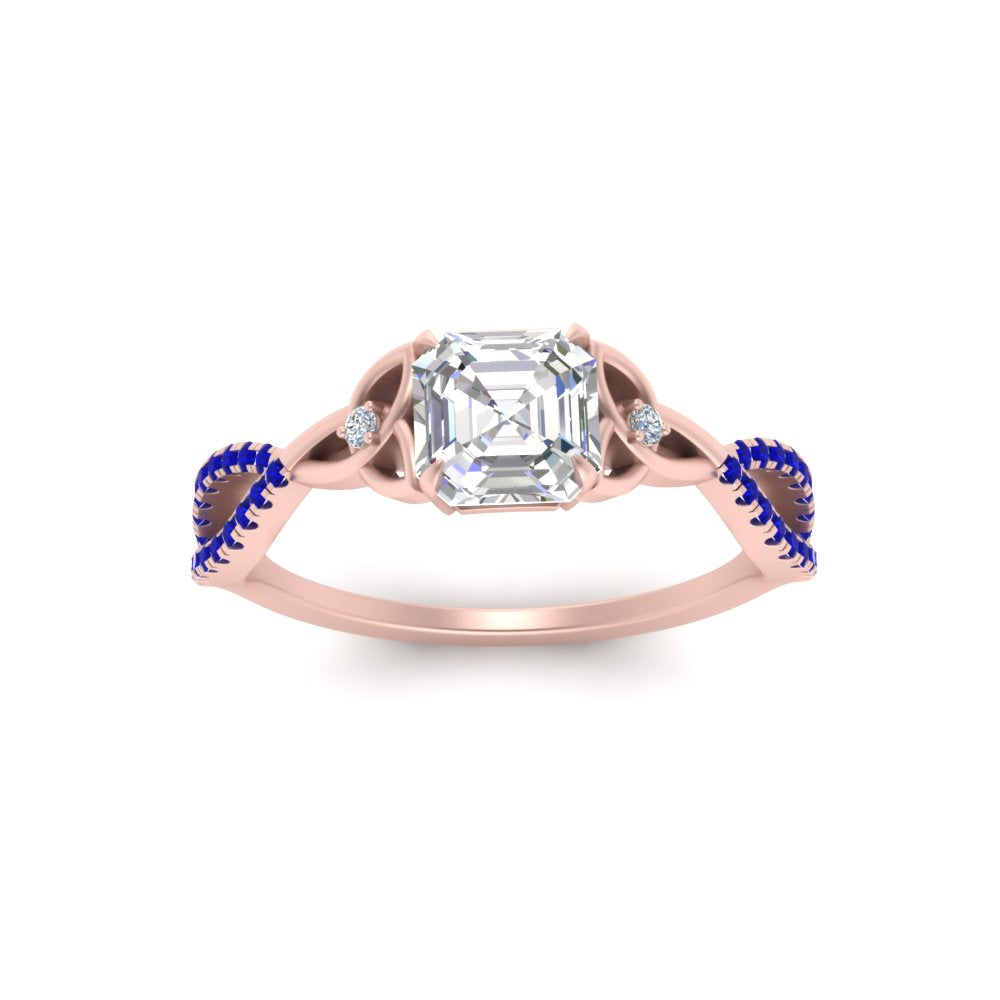 entwined-celtic-asscher-cut-love-knot-sapphire-engagement-ring-in-rose-gold-FD9306ASRGSABL-NL-RG
