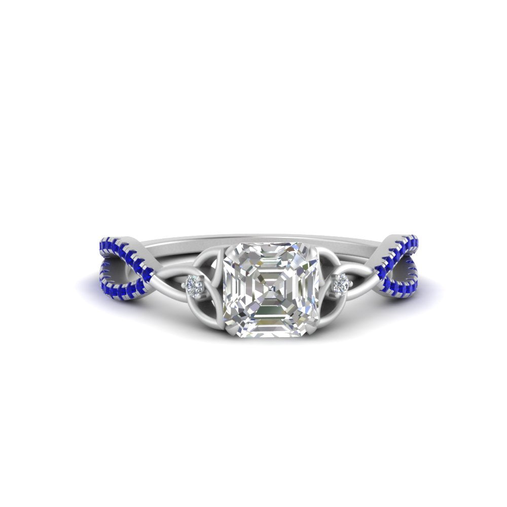entwined-celtic-asscher-cut-love-knot-sapphire-engagement-ring-in-white-gold-FD9306ASRGSABL-NL-WG