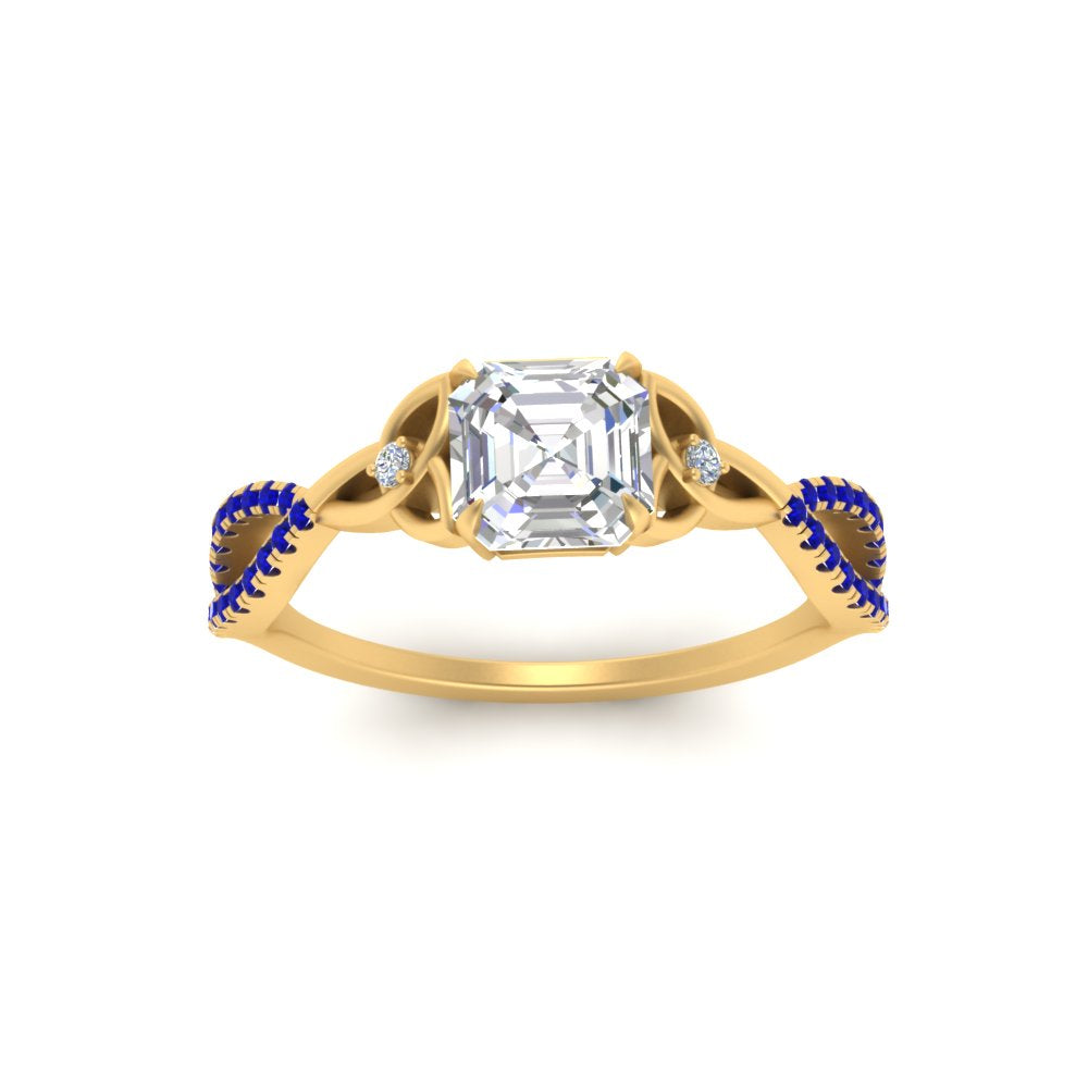 entwined-celtic-asscher-cut-love-knot-sapphire-engagement-ring-in-yellow-gold-FD9306ASRGSABL-NL-YG
