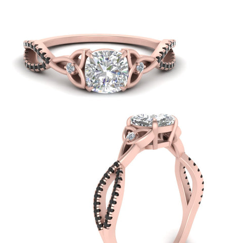 entwined-celtic-cushion-cut-love-knot-black-diamond-engagement-ring-in-rose-gold-FD9306CURGBLACK-NL-RG
