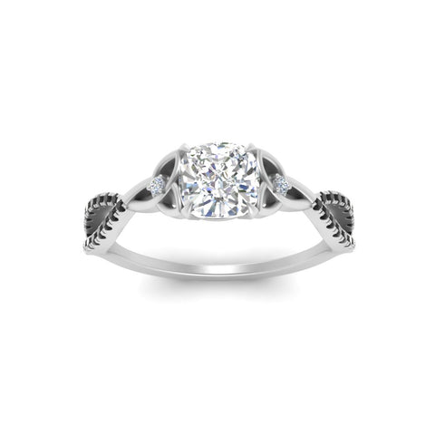 entwined-celtic-cushion-cut-love-knot-black-diamond-engagement-ring-in-white-gold-FD9306CURGBLACK-NL-WG