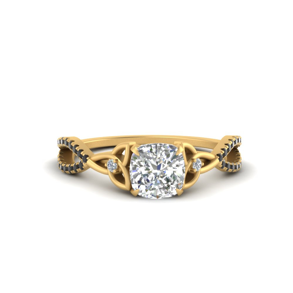 entwined-celtic-cushion-cut-love-knot-black-diamond-engagement-ring-in-yellow-gold-FD9306CURGBLACK-NL-YG