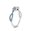 Load image into Gallery viewer, entwined-celtic-cushion-cut-love-knot-blue-topaz-engagement-ring-in-white-gold-FD9306CURGICBLTO-NL-WG