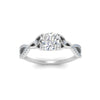 Load image into Gallery viewer, entwined-celtic-cushion-cut-love-knot-diamond-engagement-ring-in-white-gold-FD9306CUR-NL-WG