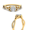 Load image into Gallery viewer, entwined-celtic-cushion-cut-love-knot-diamond-engagement-ring-in-yellow-gold-FD9306CUR-NL-YG