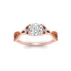 Load image into Gallery viewer, entwined-celtic-cushion-cut-love-knot-orange-sapphire-engagement-ring-in-rose-gold-FD9306CURGSAOR-NL-RG