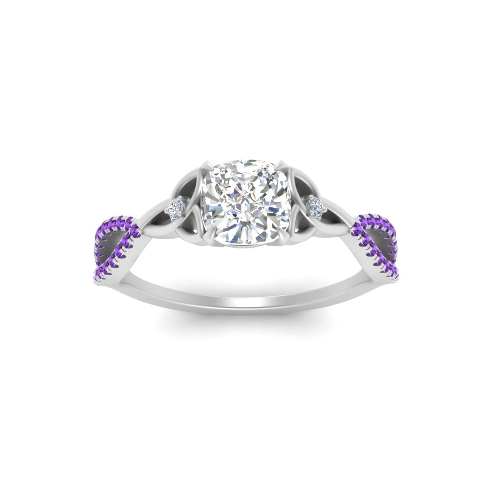 entwined-celtic-cushion-cut-love-knot-purple-topaz-engagement-ring-in-white-gold-FD9306CURGVITO-NL-WG