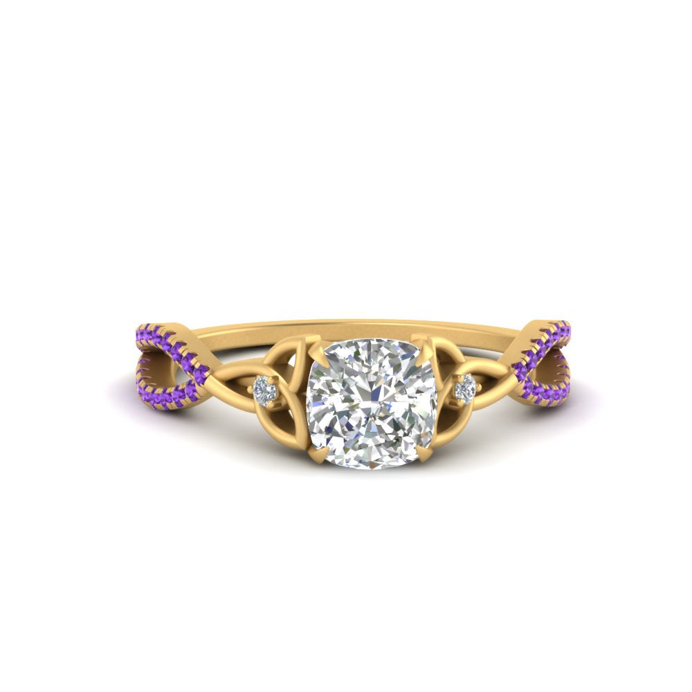 entwined-celtic-cushion-cut-love-knot-purple-topaz-engagement-ring-in-yellow-gold-FD9306CURGVITO-NL-YG